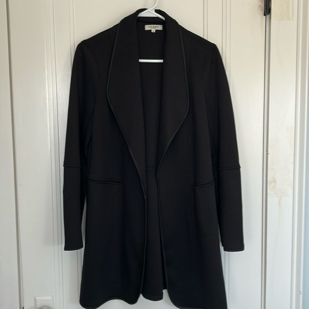 Max studio long knit blazer